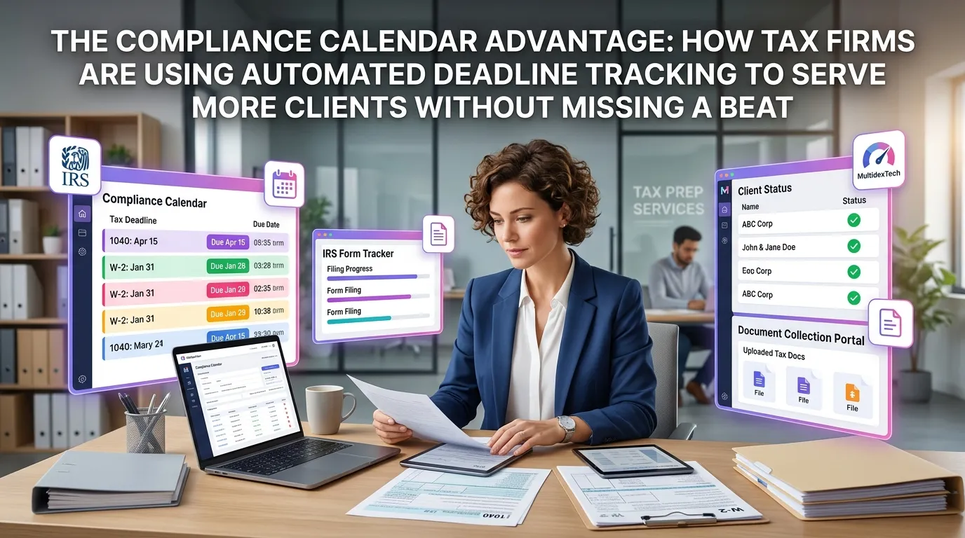 The Compliance Calendar Advantage: How Tax Firms Are Using Automated Deadline Tracking to Serve More Clients Without Missing a Beat