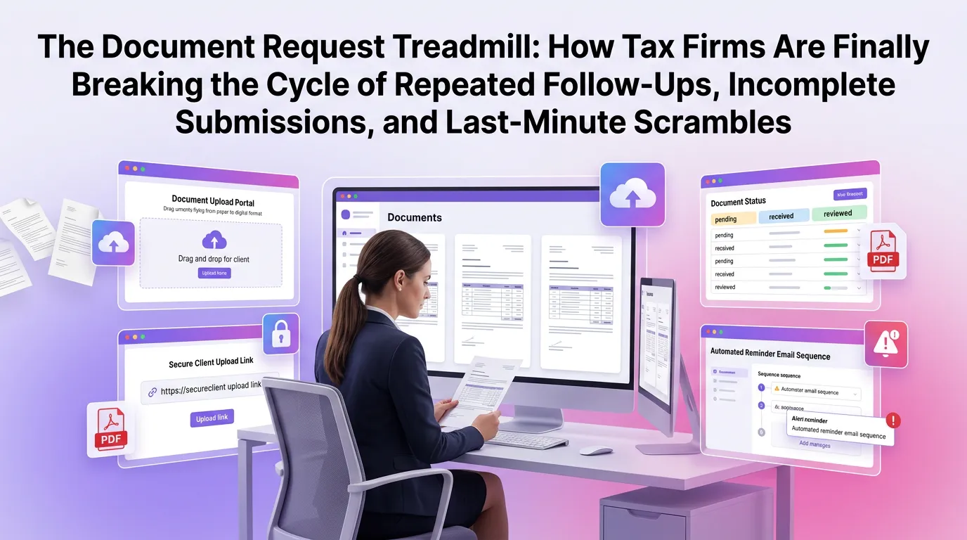 The Document Request Treadmill: How Tax Firms Are Finally Breaking the Cycle of Repeated Follow-Ups, Incomplete Submissions, and Last-Minute Scrambles
