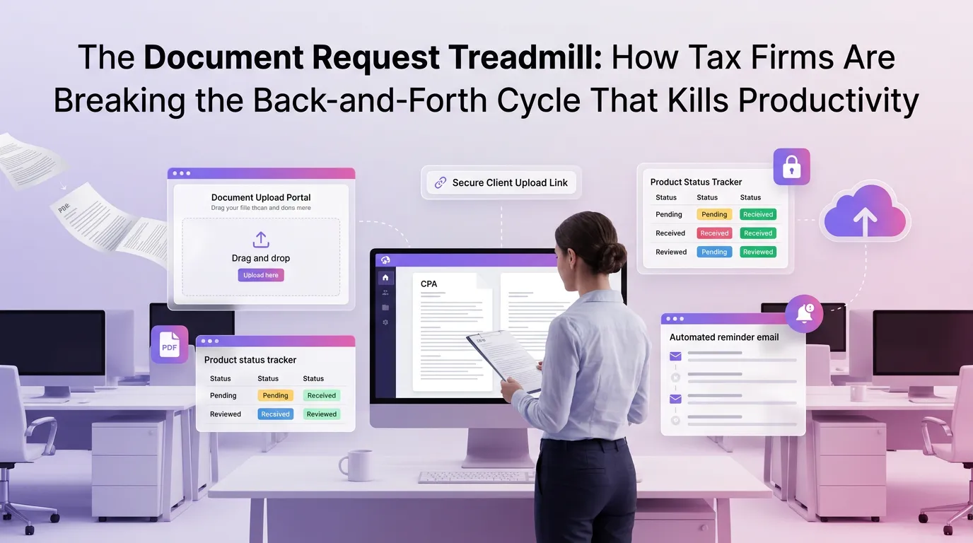 The Document Request Treadmill: How Tax Firms Are Breaking the Back-and-Forth Cycle That Kills Productivity